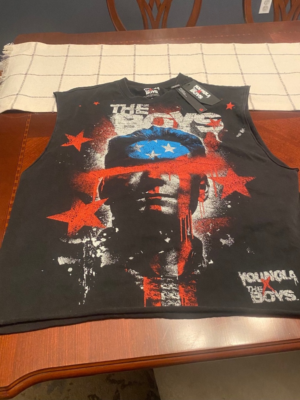 New with tags never worn YoungLA The Boys mens size XL muscle tank workout shirt